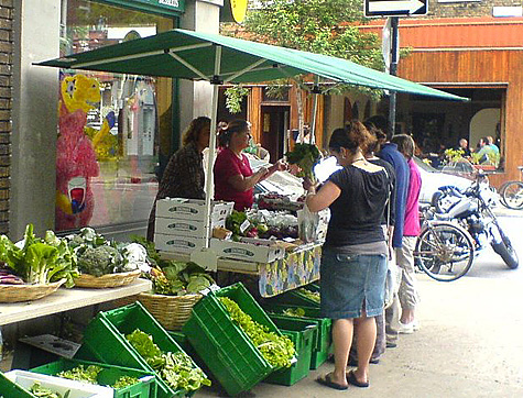 Marché public de quartier