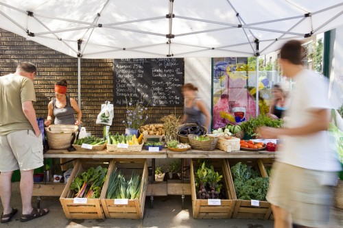 Marché public de quartier